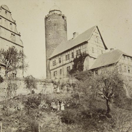 Graefin Anna - Design-Apartment In Der Historischen Hinterburg Schlitz - Nahe Fulda Und Bad Hersfeld Kültér fotó