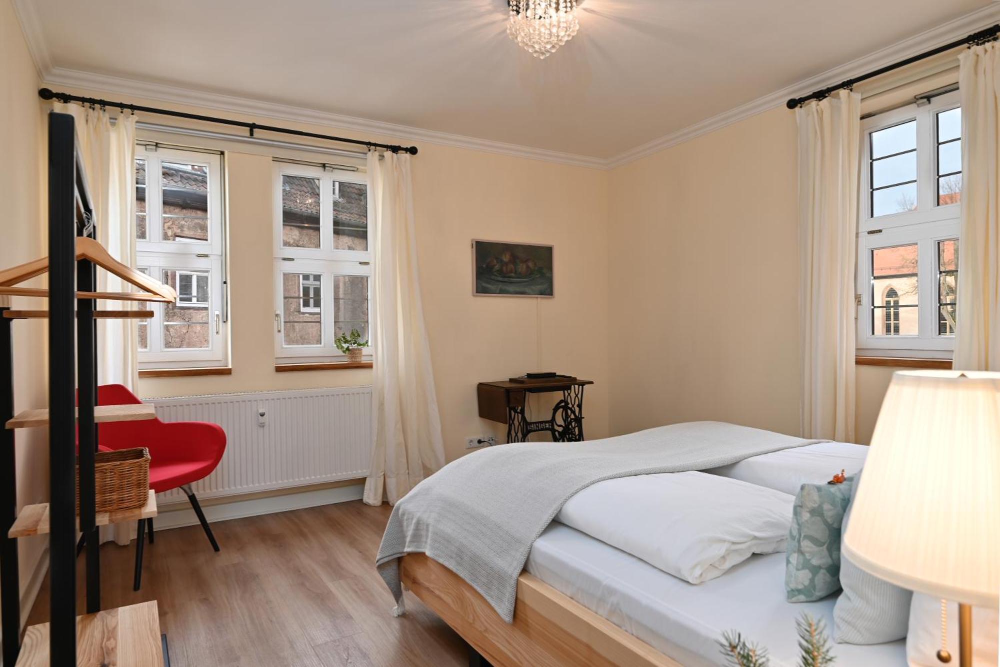 Graefin Anna - Design-Apartment In Der Historischen Hinterburg Schlitz - Nahe Fulda Und Bad Hersfeld Kültér fotó